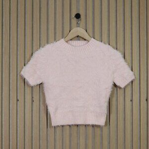 MINKPINK Millie Fluffy Knit Tee